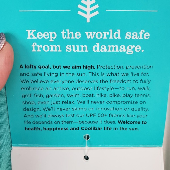 Coollibar Fabyan Turquoise Flared Maxi Skirt XXS Slinky Moduri UPF50 PullOn Slit - Picture 10 of 11